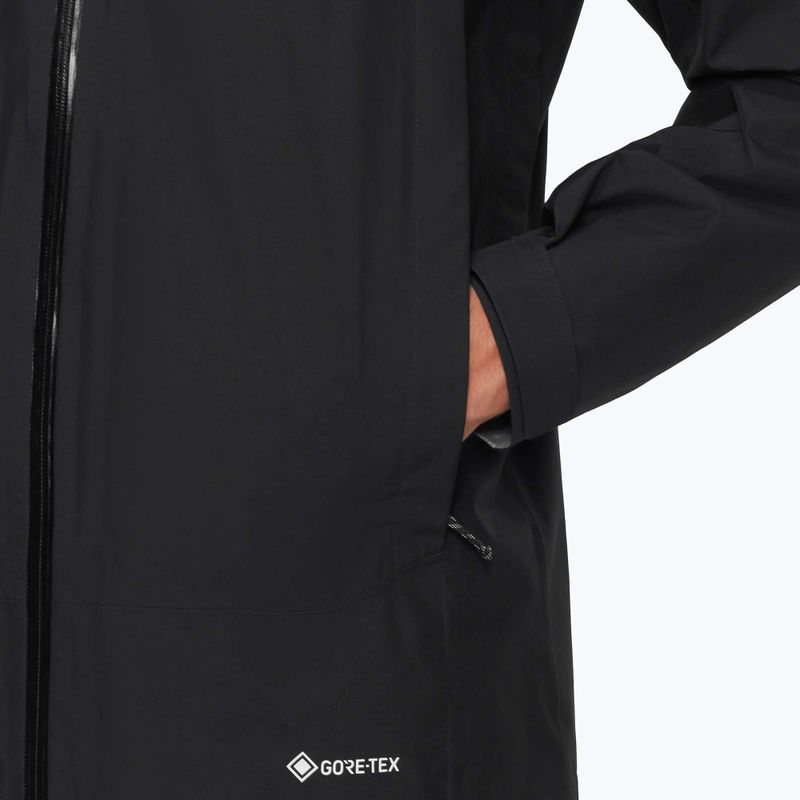 Pánská nepromokavá bunda Mammut Treeline HS Hooded black 5