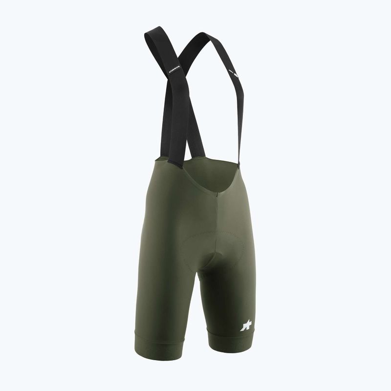 Dámské cyklistické šortky ASSOS Uma GT S11 Bib Shorts W moss green 3