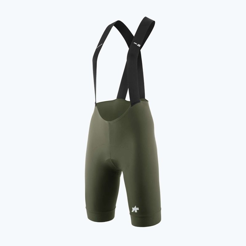 Dámské cyklistické šortky ASSOS Uma GT S11 Bib Shorts W moss green 4