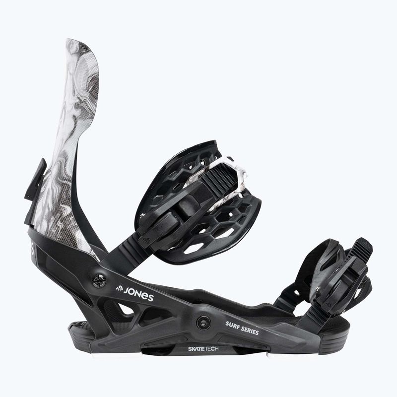 Pánská snowboardová vázání Jones Meteorite surf series black 2
