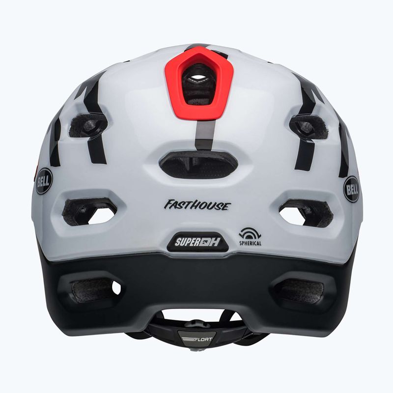 Cyklistická přilba Bell FF Super DH MIPS Spherical fasthouse matte gloss black/white 5