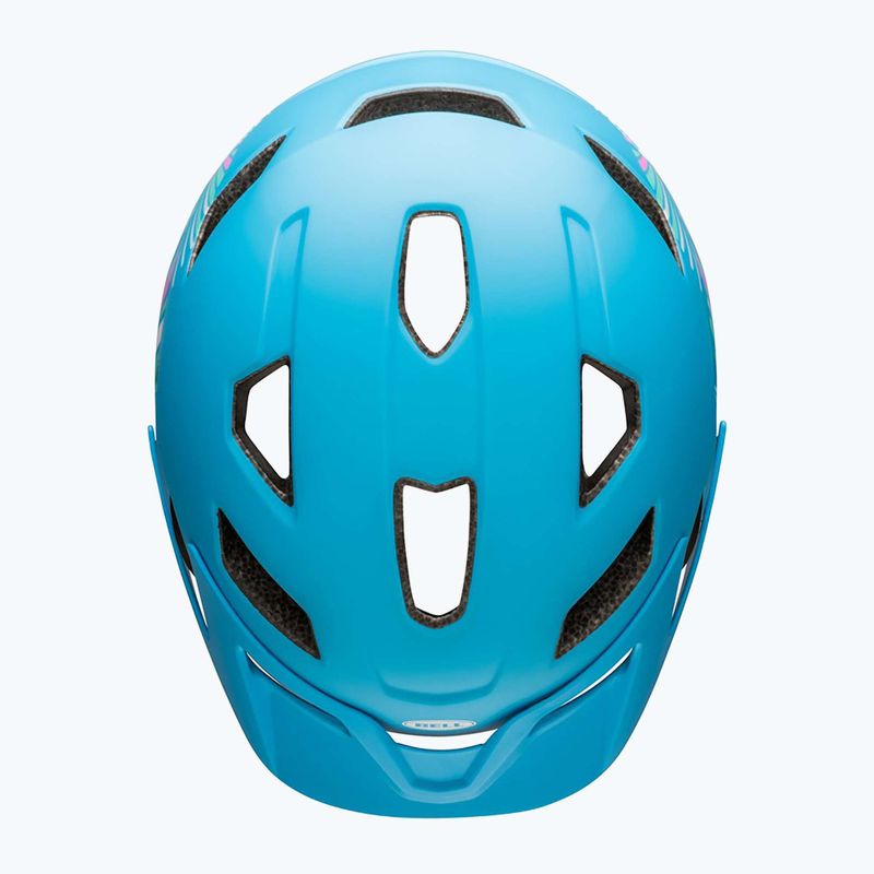 Dětská cyklistická přilba Bell Sidetrack Integrated MIPS Jr matte light blue/chapelle 4