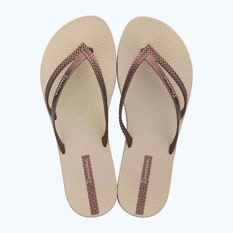 Dámské žabky Ipanema Bossa beige/copper 9