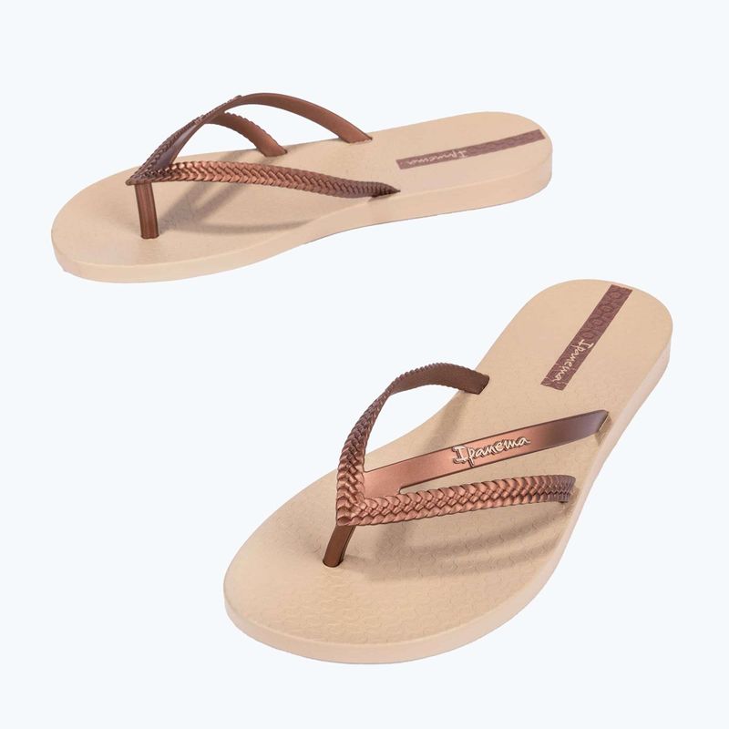 Dámské žabky Ipanema Bossa beige/copper 10