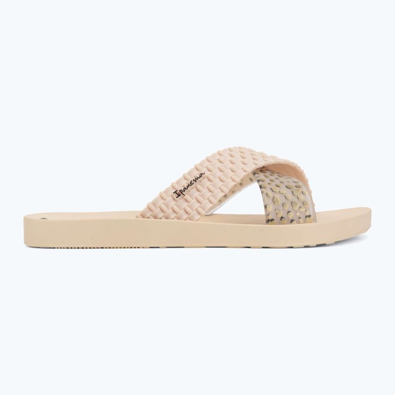 Dámské pantofle Ipanema Sense Slide beige/beige/black 2