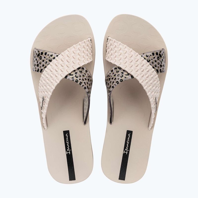 Dámské pantofle Ipanema Sense Slide beige/beige/black 10