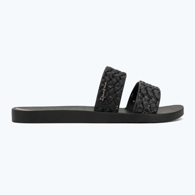 Dámské nazouváky   Ipanema Renda II black/glitter black 2