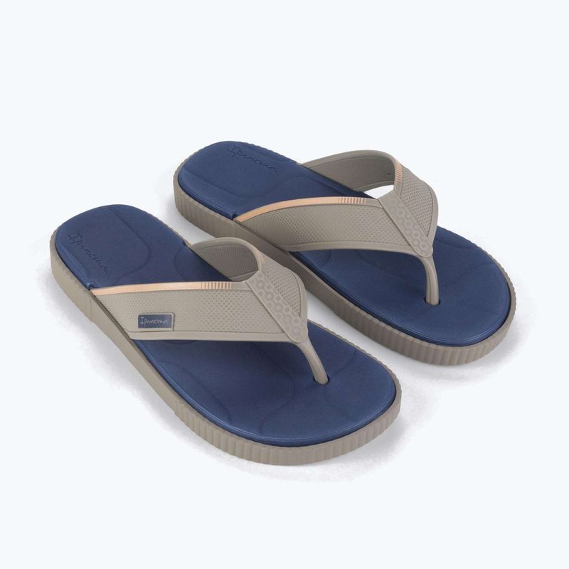 Pánské žabky Ipanema Vintage grey / grey / blue 8