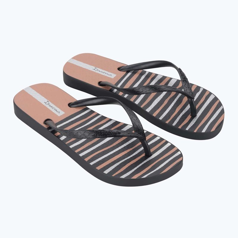 Dámské žabky Ipanema Classic Happy XII black/black/pink 8