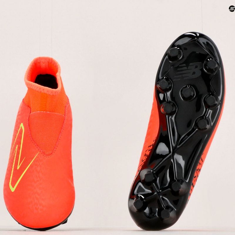 Dětské kopačky New Balance Tekela V4 Magique FG JR neon dragonfly 17