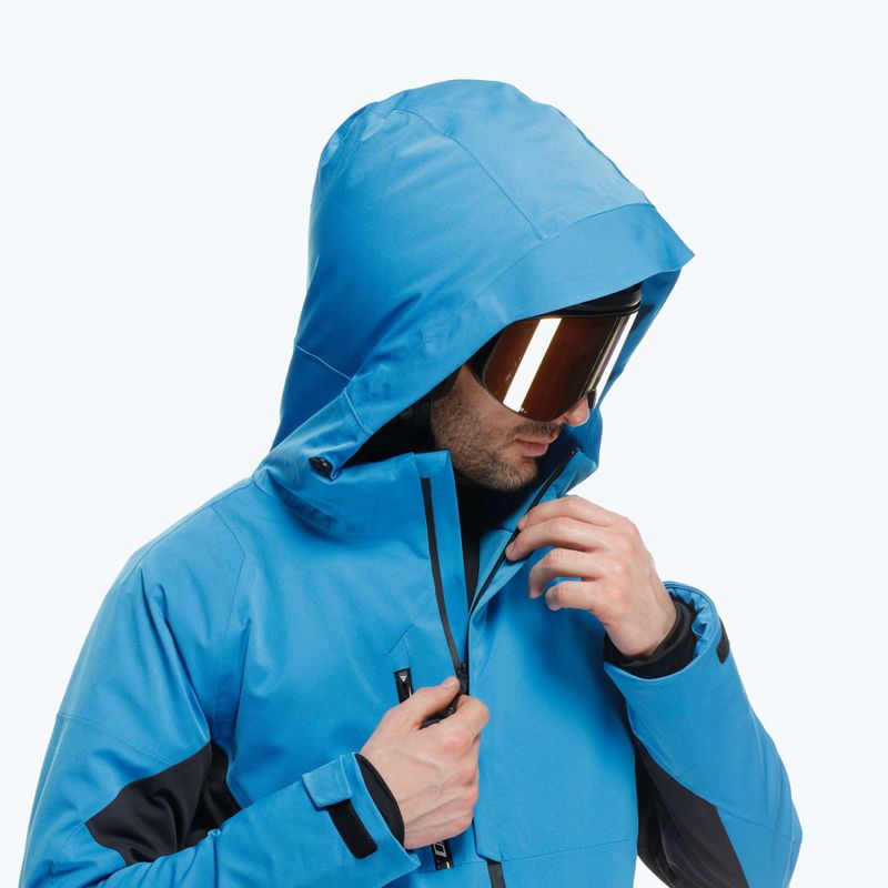 Pánská lyžařská bunda Dainese Etra Aerosense Dry Core Ready blue/stretch limo 5