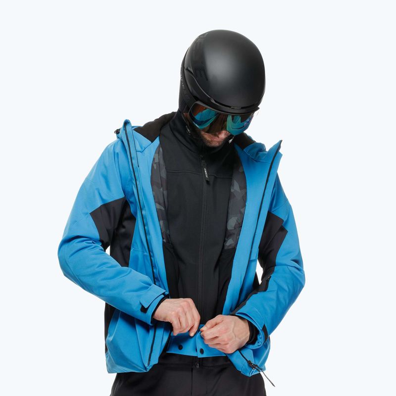Pánská lyžařská bunda Dainese Etra Aerosense Dry Core Ready blue/stretch limo 7