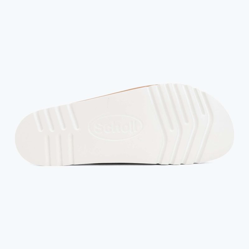 Dámské pantofle Scholl Montery 2 Straps Ad Med cognac 4
