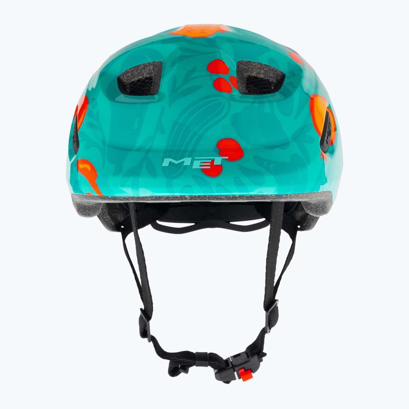 Dětská cyklistická helma MET Hooray green fruit glossy 4