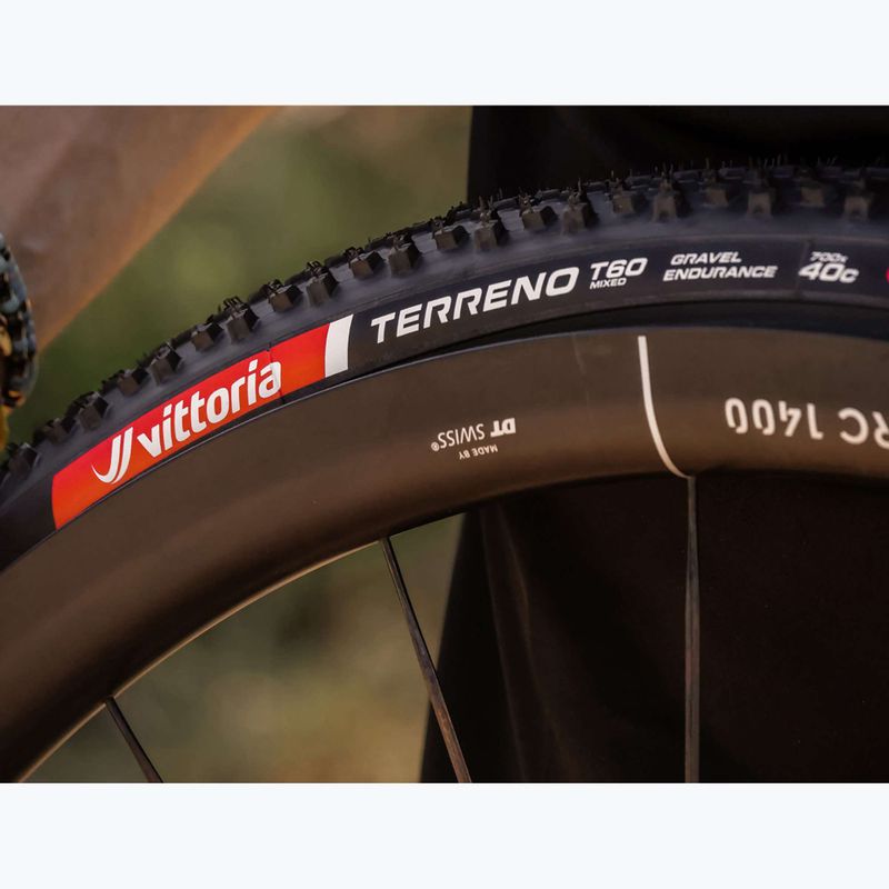 Cyklistická pneumatika Vittoria Terreno T60 G2.0 TLR Gravel Endurance black/brown 6