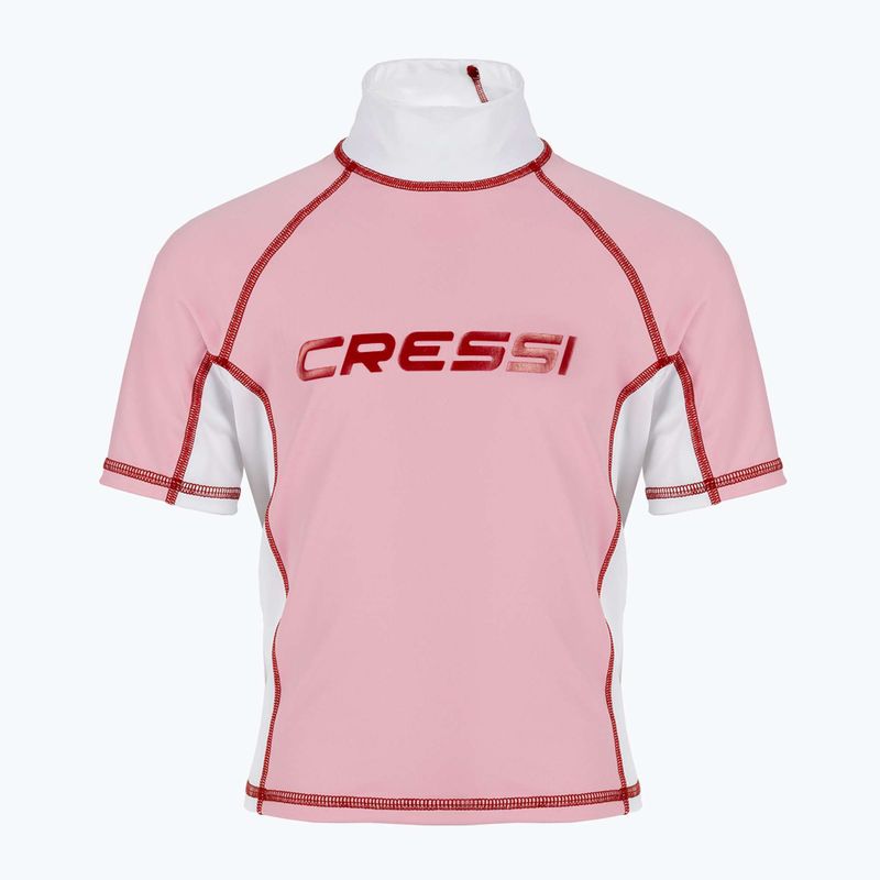 Dětské tričko Cressi Rash Guard S/SL růžové LW477002