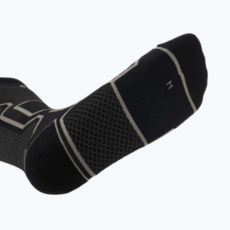 Lyžařské ponožky Mico Medium Weight Warm Control Ski black grey 4