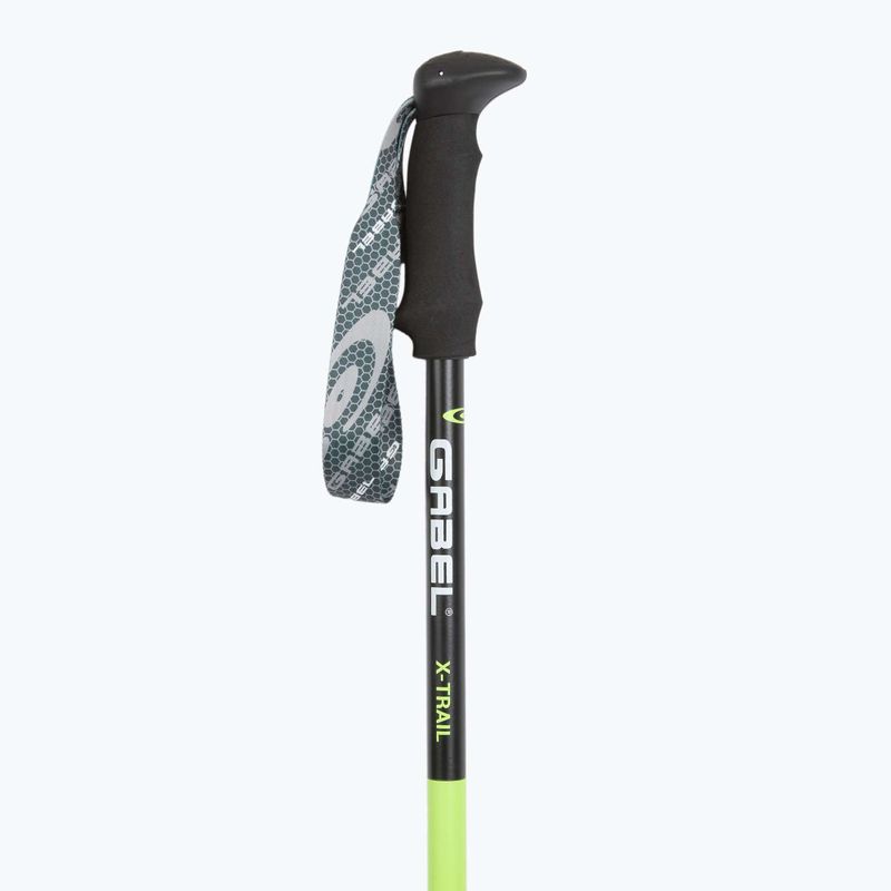 Nordic walking hole GABEL X-Trail lime 2