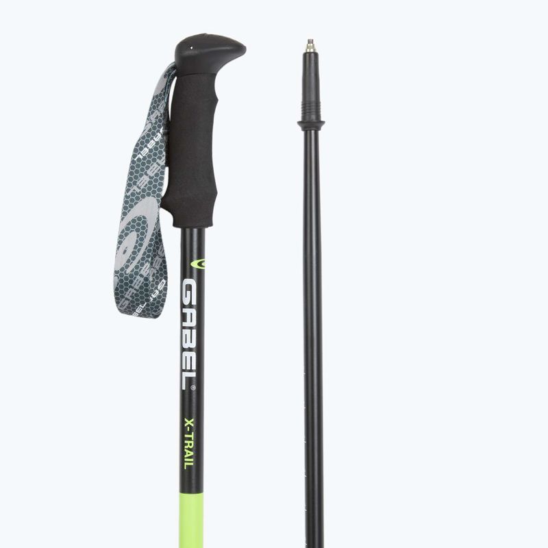 Nordic walking hole GABEL X-Trail lime 3