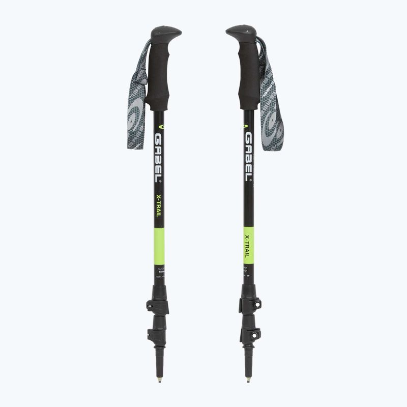 Nordic walking hole GABEL X-Trail lime 5