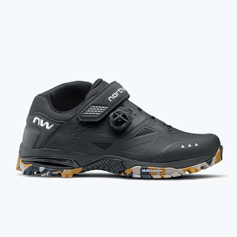 Pánské MTB tretry Northwave Enduro Mid 2 black/camo 8