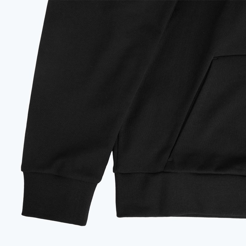 Pánská mikina EA7 Emporio Armani Train Visibility Hoodie black / gold 3