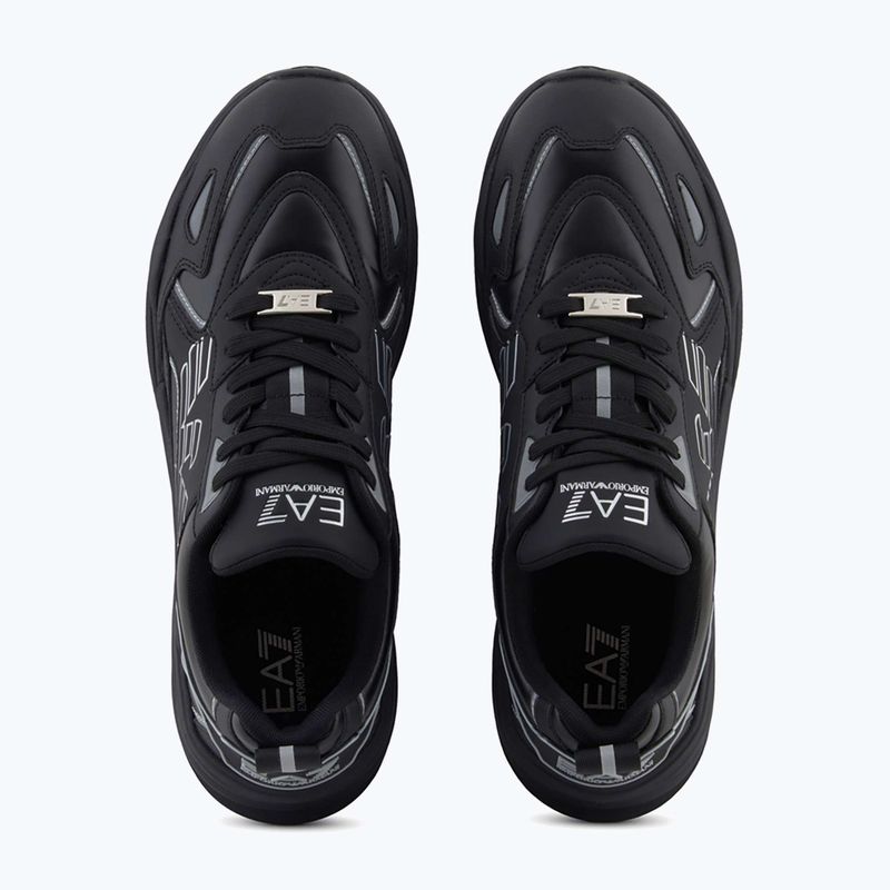 Boty EA7 Emporio Armani Ace Runner Special triple black / silver 12