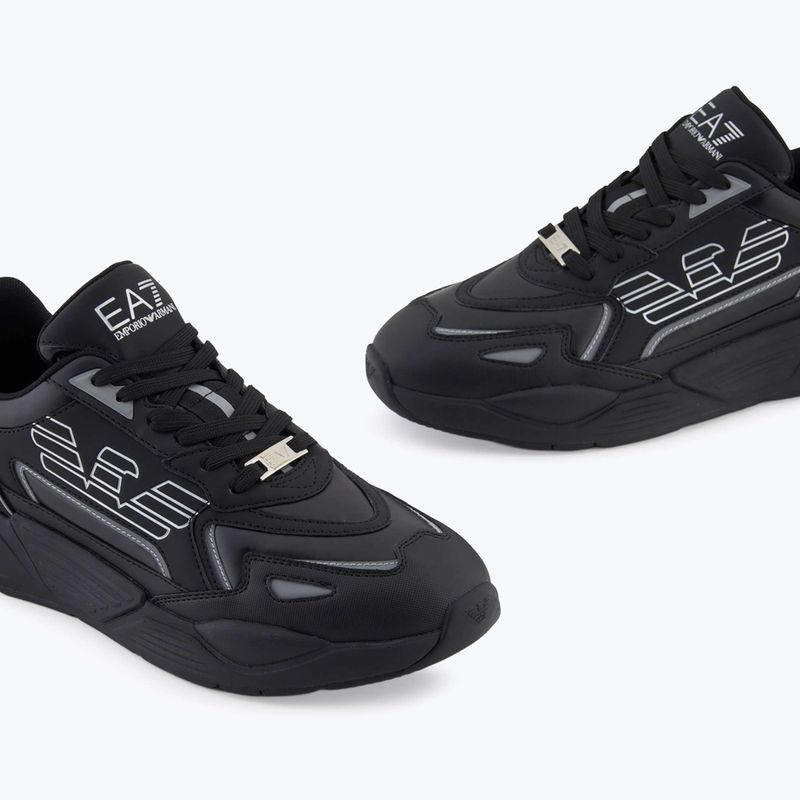 Boty EA7 Emporio Armani Ace Runner Special triple black / silver 13