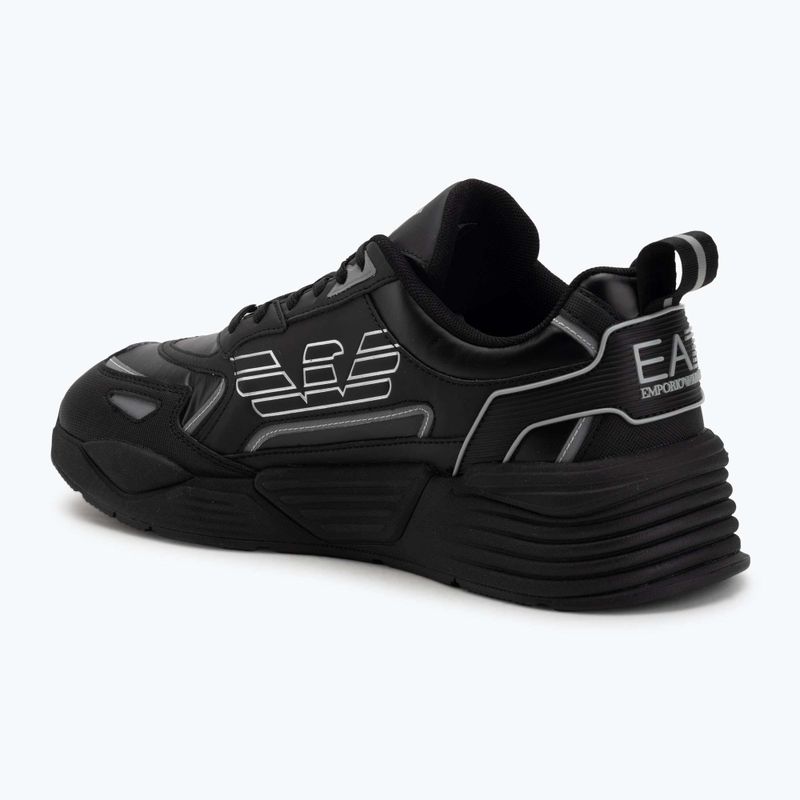Boty EA7 Emporio Armani Ace Runner Special triple black / silver 3