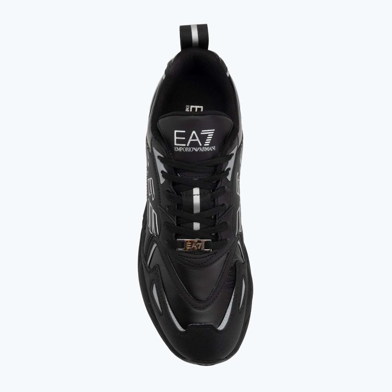Boty EA7 Emporio Armani Ace Runner Special triple black / silver 5