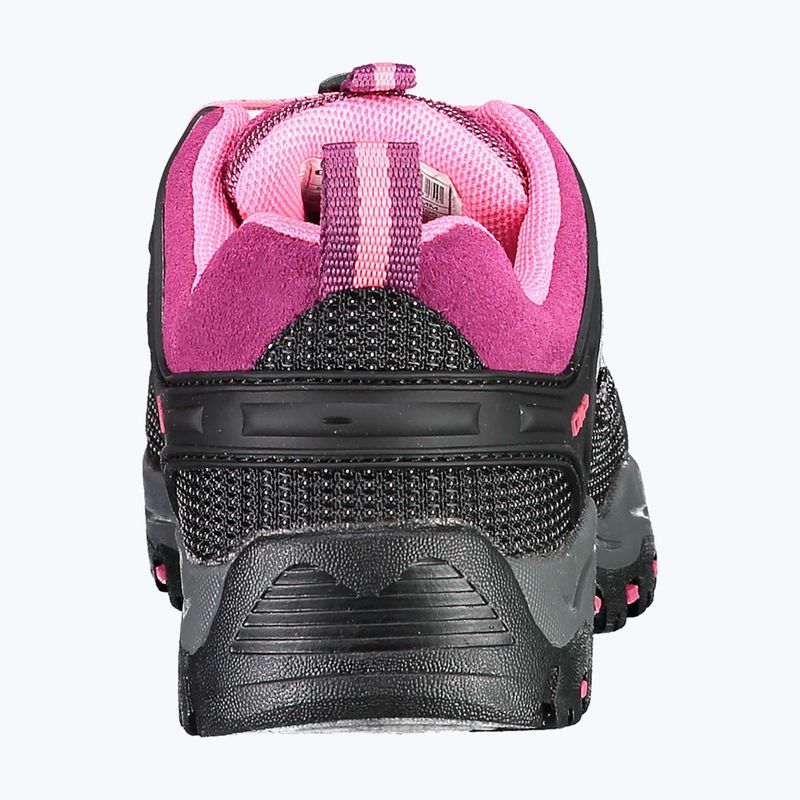 Dětské trekové boty CMP Rigel Low Wp berry / pink fluo 10