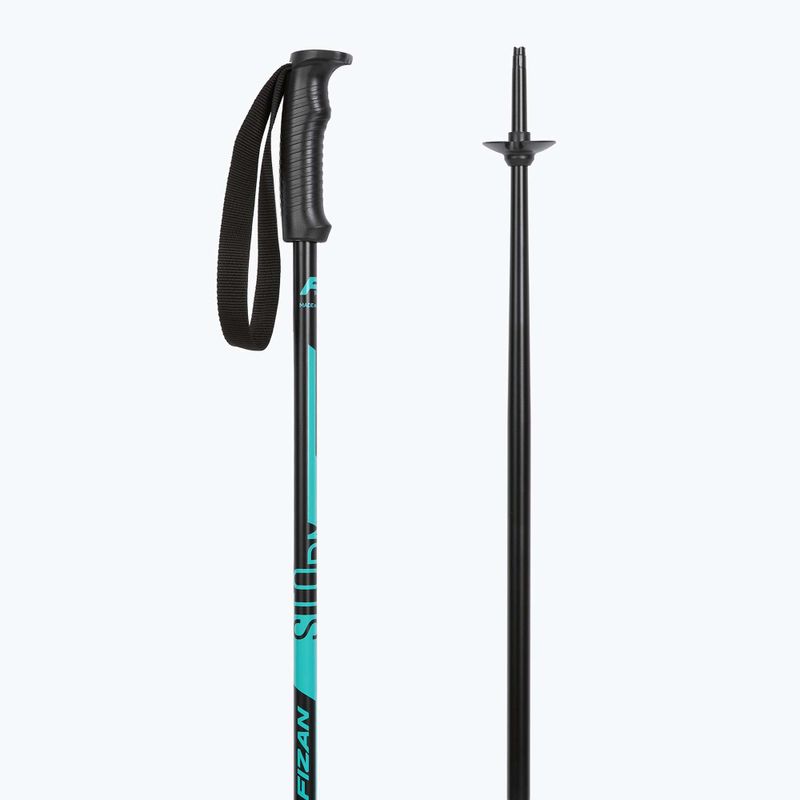 Lyžařské hole Fizan Storm light blue 3