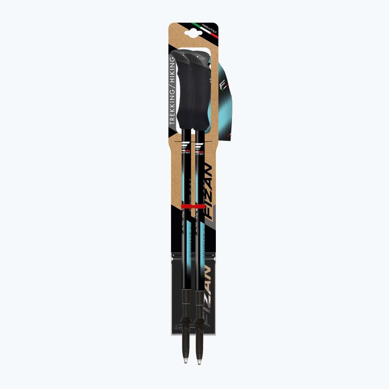 Trekové hole Fizan Compact Tech 4 light blue 3