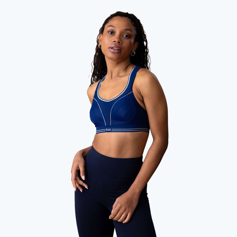 Podprsenka Shock Absorber Ultimate Run Bra athletic navy 3