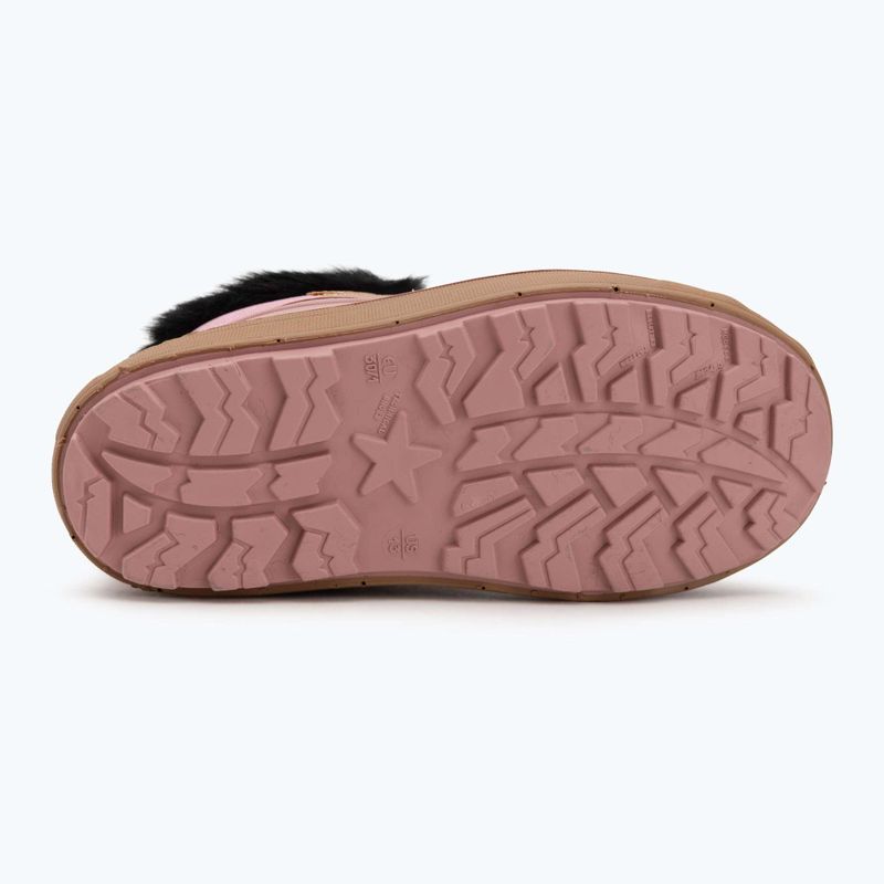 Dětské sněhule syntetická kůže BOATILUS Nippy 02 pink 4