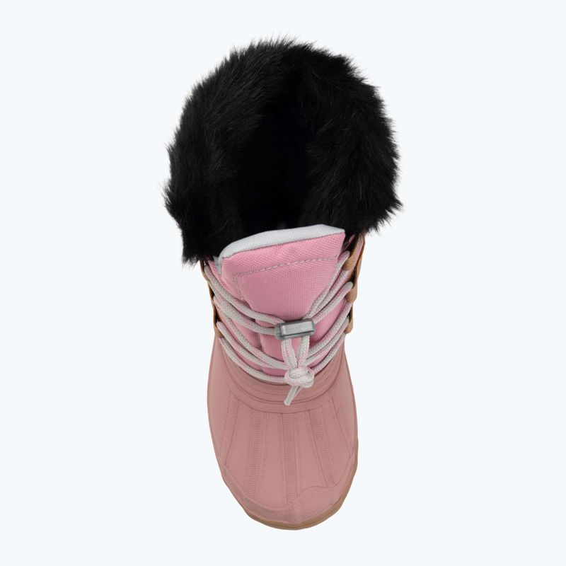 Dětské sněhule syntetická kůže BOATILUS Nippy 02 pink 5