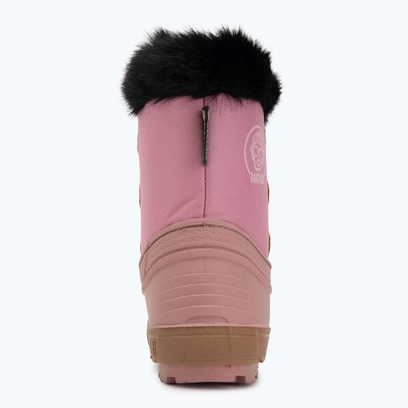 Dětské sněhule syntetická kůže BOATILUS Nippy 02 pink 6