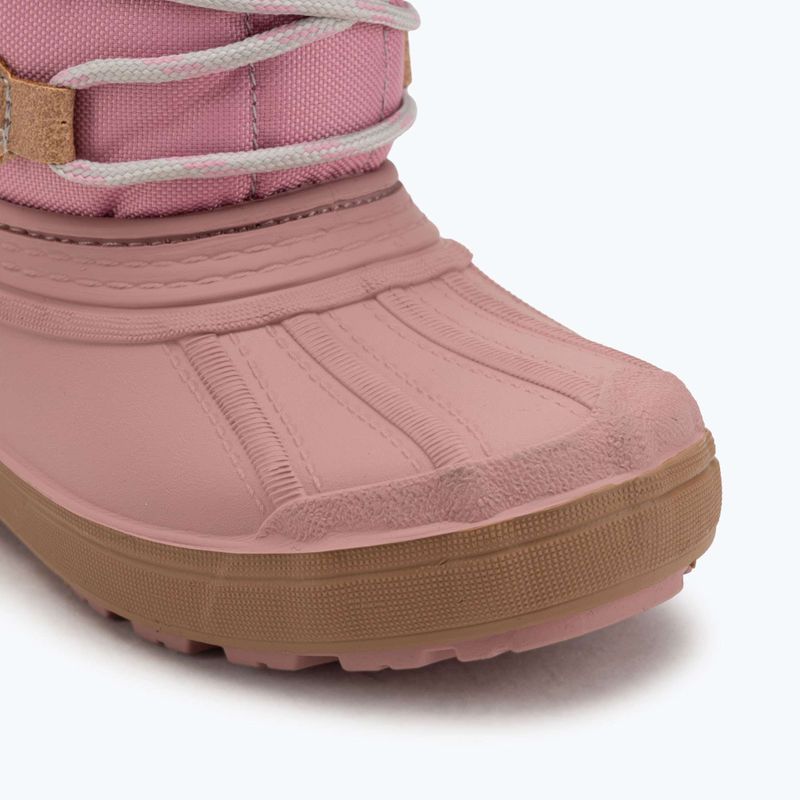 Dětské sněhule syntetická kůže BOATILUS Nippy 02 pink 7