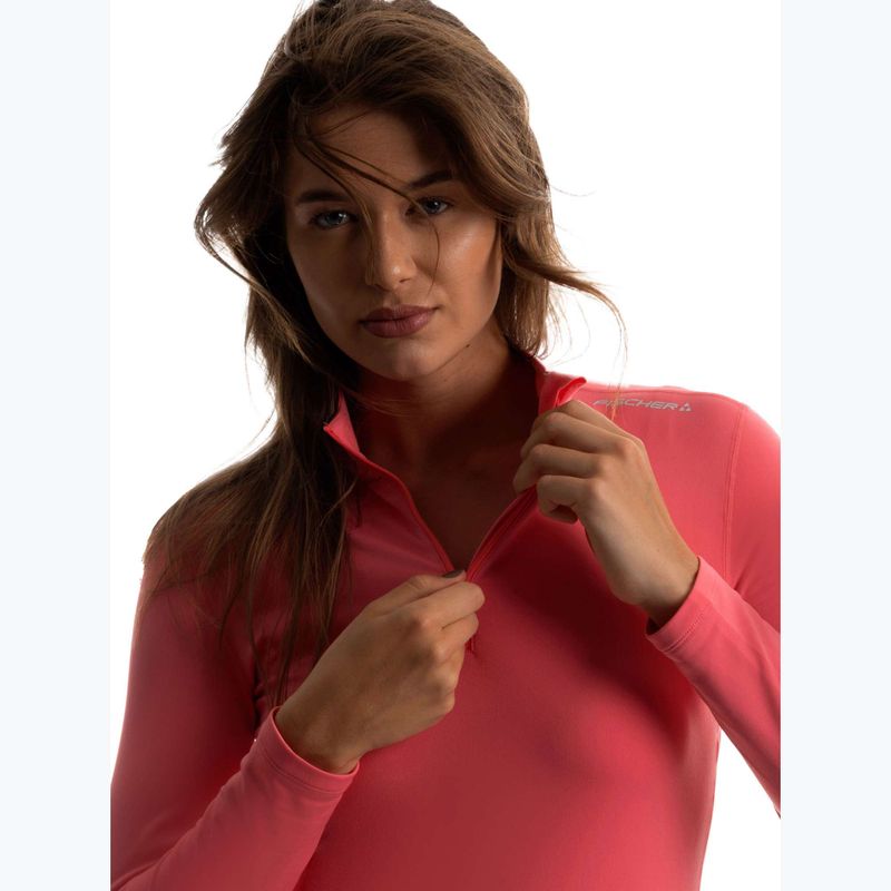Dámská termo mikina Fischer Enbasis Pro calypso coral 5