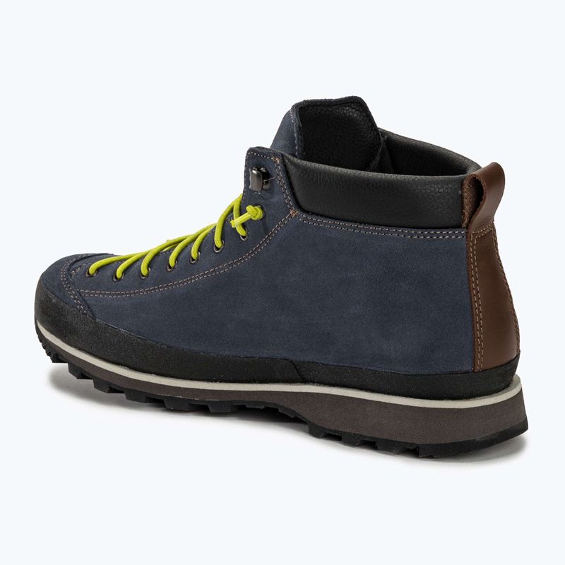 Pánské turistické boty Lomer Bio Naturale Mid Mtx Suede flag/lime 3