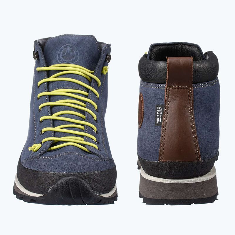Pánské turistické boty Lomer Bio Naturale Mid Mtx Suede flag/lime 8