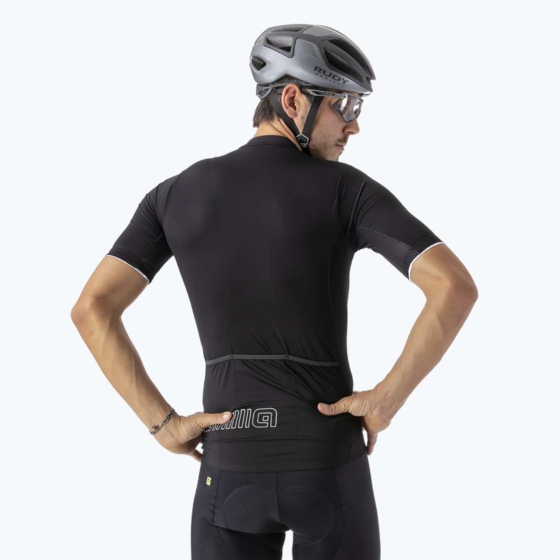 Pánský cyklistický dres Alé Color Block černý L14240119 3