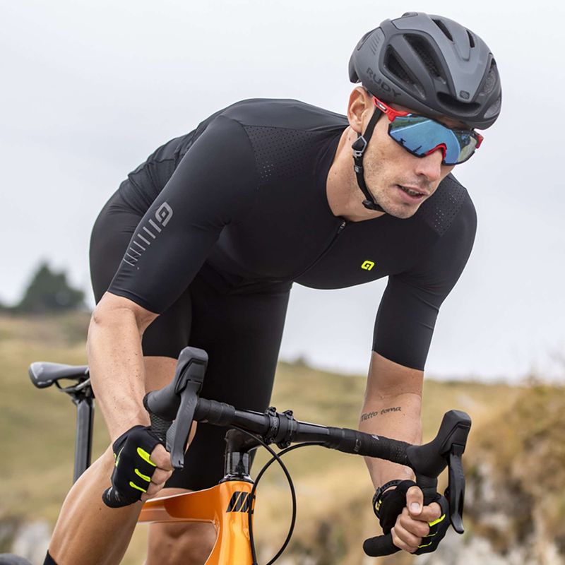Pánský cyklistický dres Alé Race 2.0 černý L22138401 8