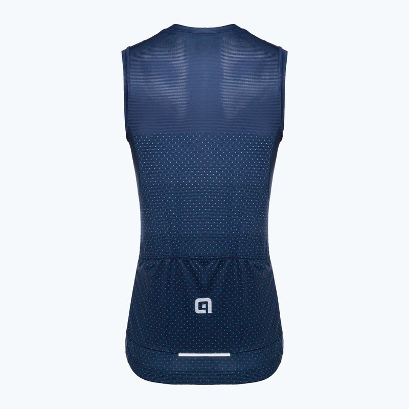 Dámský cyklistický dres Alé Level modrý L22202402 8