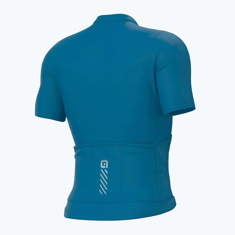 Pánský cyklistický dres Alé Color Block Off Road leaf green 7