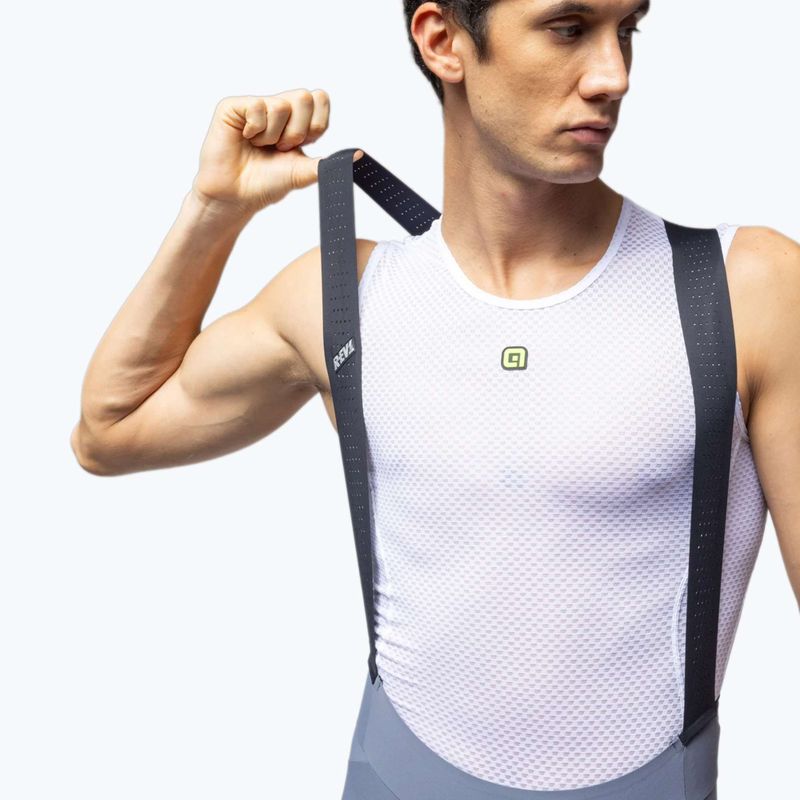 Pánské cyklistické šortky Alé Go Bibshorts steel 3