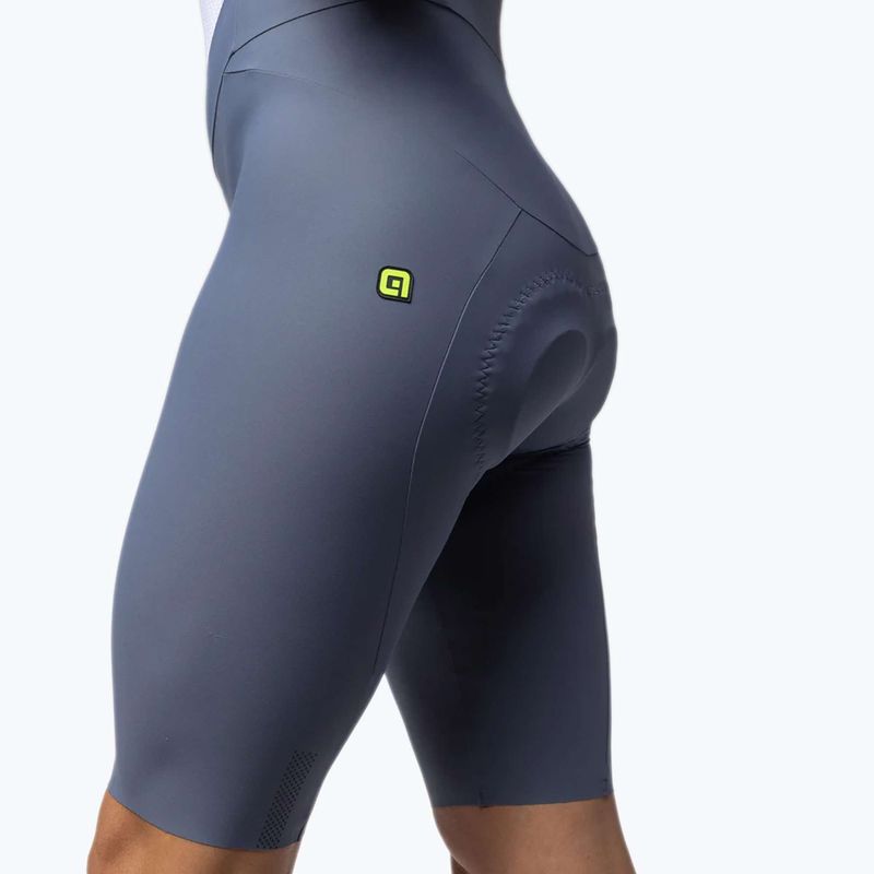Pánské cyklistické šortky Alé Go Bibshorts steel 4