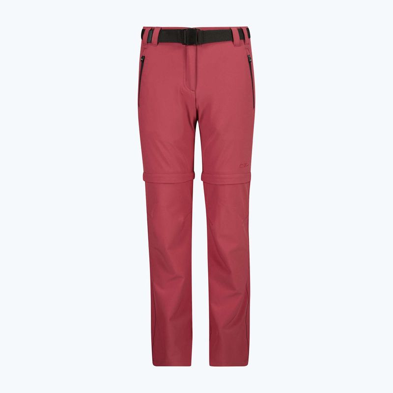 Dětské trekové kalhoty CMP 3T51445 Zip Off peony