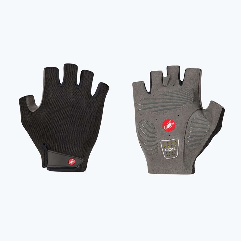 Pánské cyklistické rukavice Castelli Competizione 3 black