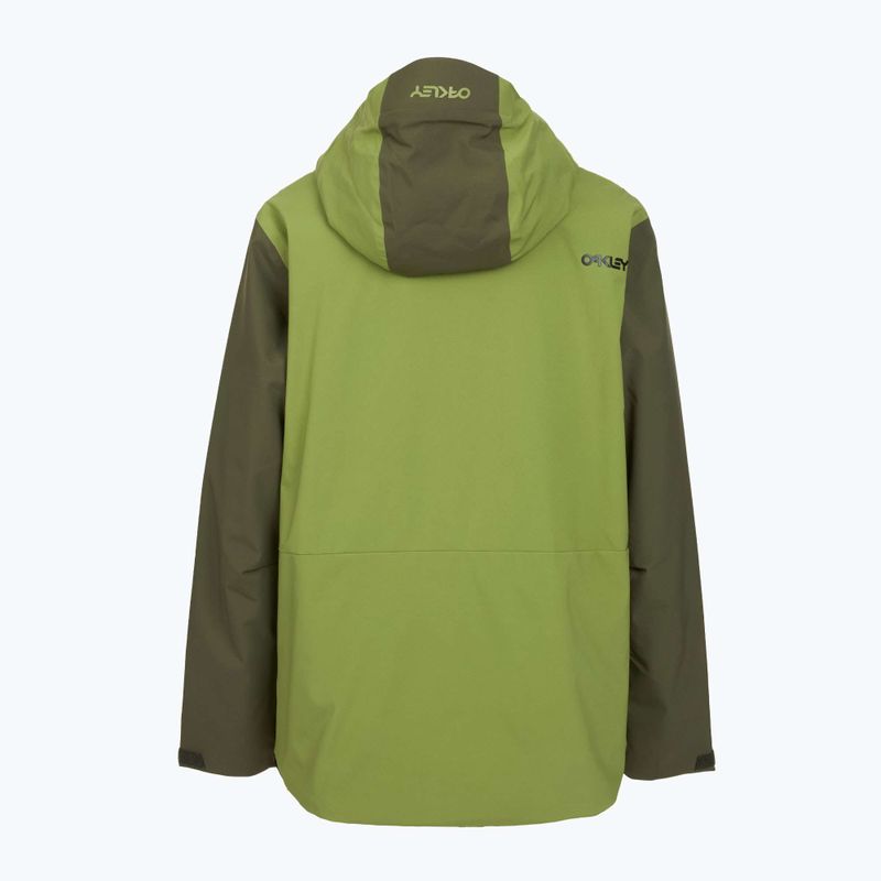 Pánská snowboardová bunda Oakley TNP TBT Insulated Anorak new dark brush/fern 2